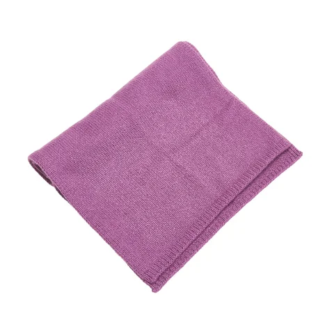 Purple Wool Hermès Scarf