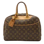 Brown Canvas Louis Vuitton Bowling Vanity