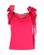 Pink Fabric Givenchy Top