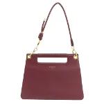 Burgundy Leather Givenchy Handbag