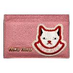 Pink Leather Miu Miu Case
