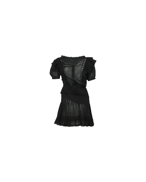 Black Cotton Isabel Marrant Dress