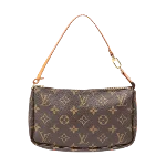 Brown Canvas Louis Vuitton Multi Pochette Accessoires