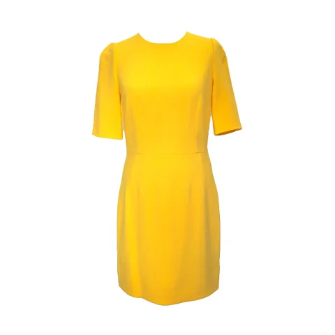 Yellow Fabric Dolce & Gabbana Dress