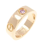 Gold Rose Gold Cartier Ring