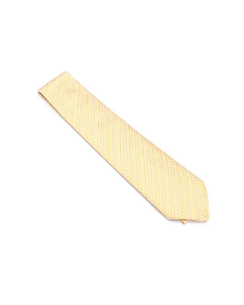 Yellow Silk Hermès Tie