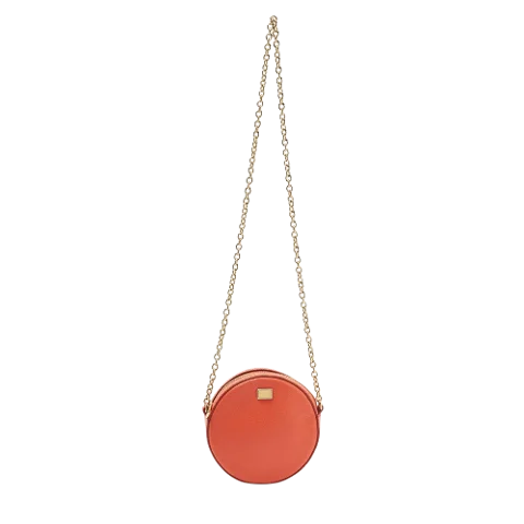 Orange Leather Dolce & Gabbana Crossbody Bag