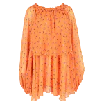 Orange Fabric Rotate Birger Christensen Dress