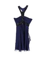 Blue Silk Temperley London Dress