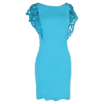 Blue Polyester Emilio Pucci Dress