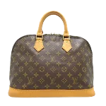 Brown Canvas Louis Vuitton Alma