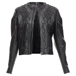 Black Leather Givenchy Jacket