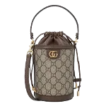 Brown Leather Gucci Ophidia