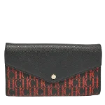 Black Canvas Carolina Herrera Clutch