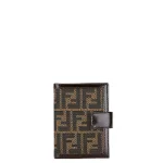 Brown Canvas Fendi Agendas