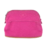 Pink Cotton Hermès Pouch