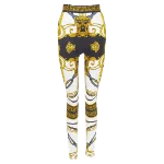 Multicolor Fabric Versace Pants