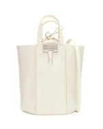 Nude Leather Off White Tote