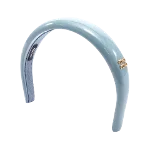 Blue Leather Miu Miu Hair Accessory