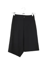 Black Wool Kenzo Skirt