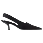 Black Silk Totême Flats