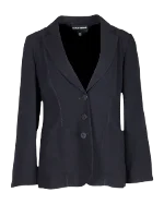 Navy Fabric Armani Blazer