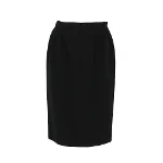 Black Wool Karl Lagerfeld Skirt