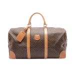 Brown Leather Celine Boston Bag