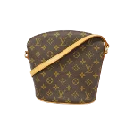 Brown Canvas Louis Vuitton Drouot