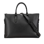 Black Leather Louis Vuitton Anton