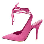 Pink Suede The Attico Heels