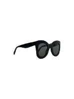 Black Fabric Céline Sunglasses