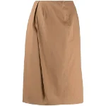 Brown Cotton Maison Margiela Skirt
