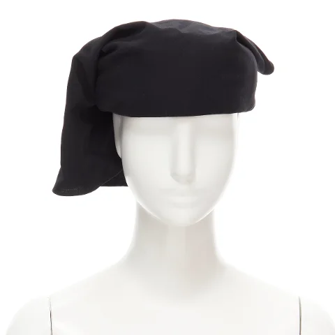 Black Wool Comme des Garçons Hat