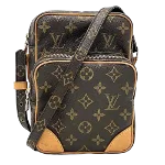 Brown Canvas Louis Vuitton Amazone