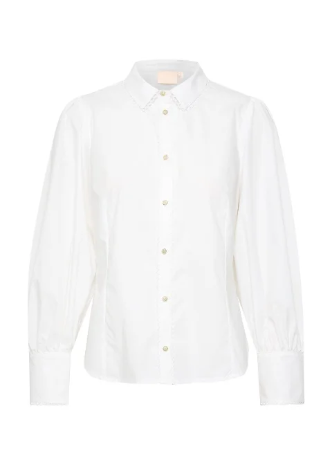 White Cotton Karen by simonsen Shirt