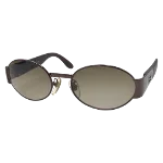 Brown Metal Fendi Sunglasses