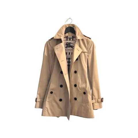 Brown Cotton Burberry Jacket