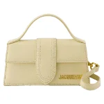 Beige Leather Jacquemus Crossbody Bag