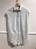 White Denim IRO Shirt