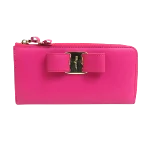 Pink Leather Salvatore Ferragamo Wallet