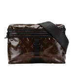 Brown Canvas Louis Vuitton Messenger