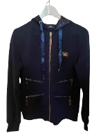Blue Polyester Elisabetta Franchi Jacket