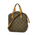 Brown Fabric Louis Vuitton Spontini