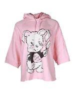 Pink Cotton Moschino Sweatshirt