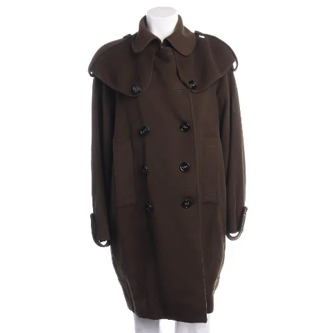 Brown Wool Burberry Coat
