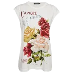 White Fabric Dolce & Gabbana Top