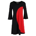 Red Wool Diane Von Furstenberg Dress