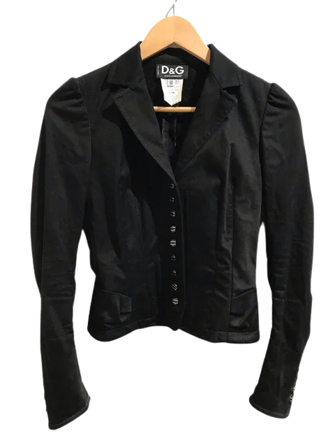 Black Fabric Dolce & Gabbana Jacket