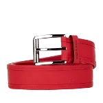 Red Rubber Louis Vuitton Belt